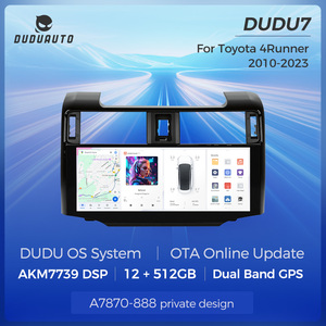 DUDUAUTO Autoradio 8 cœurs 12+512 Go DSP Double Bande GPS Sans Fil Carplay Android Auto pour Toyota 4Runner 2010-<span class=keywords><strong>2023</strong></span> - Product Image 1