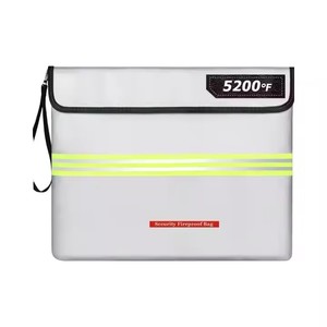 Fireproof Bag Fireproof Money Bag Fireproof Cash Pouch | Fruugo UK - View #5