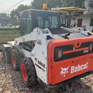 لودر بوبكا مستعمل رخيص طراز S550، لودر انزلاقي التوجيه بوبكا أصلي طرازات S450 وS770 وS300 وS185 وS770 بساعات عمل قليلة - Product Image 2