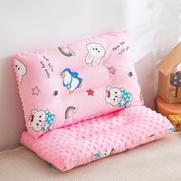 Coussin Granulaire 3D Dessin Animé Pois pour Enfants, Livraison Gratuite, 30x50cm/40x60cm, Âge 0-12 Ans, Coussin de Sieste Bébé et Étudiant