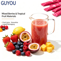 Machine d'emballage verticale automatique haute vitesse pour les bâtonnets de glace, les jus de fruits et les sachets de liquides