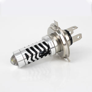 Kits de conversión de iluminación LED para motocicleta H4, Color dual, blanco, ámbar, azul, 12V-80V, Bombilla de alto brillo, Mini luz de conducción - Product Image 3