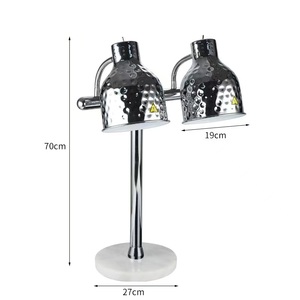 Best Selling Hotel Serving <b>Electric</b> Stainless Steel Hammer Shape <b>Food</b> <b>Warmer</b> Lamp Heat Lamp for Restaurant hotel Buffet - Product Image 6
