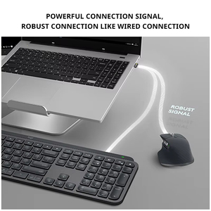 Ratón inalámbrico Logitech MX Master 3S para empresas, ergonómico, 8K DPI, batería de larga duración, ratón para portátil - Product Image 2