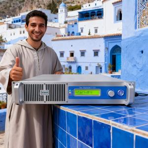 <span class=keywords><strong>FM</strong></span>-трансмиттер HP-350W, сертифицированный, с интеллектуальным контролем температуры, для церкви/школы/аварийных вещаний, с дисплеем мощности, прочный - Product Image 3