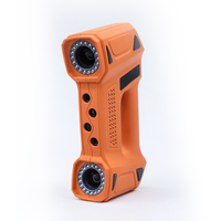 Scanner 3D laser bleu multi-lignes haute précision portable personnalisé pour l'automobile, interface USB, en stock