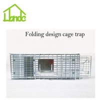 Cage de piège à souris en métal réutilisable, contrôle du receveur de Rats et de rongeurs, Cage de piège pour animaux vivants de haute qualité
