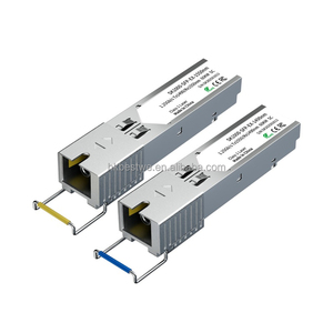 Module SFP 1.25G Tx1490nm Rx1550nm émetteur-récepteur à fibre optique SC monomode à noyau unique 60KM - Product Image 2