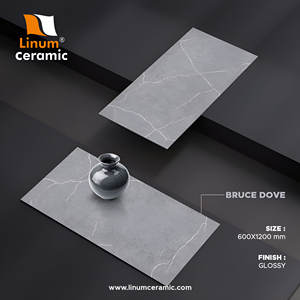 Carreaux de porcelaine d'approvisionnement direct d'usine Revêtement de sol moderne 60X120 pour la construction intérieure Accents de cuisine Villas - Product Image 1