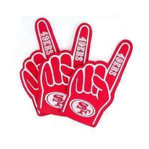 Desain baru kualitas tinggi semangat jari busa untuk olahraga menyenangkan promosi Logo kustom EVA semangat tangan busa - Product Image 2