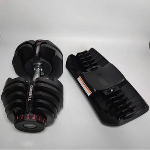 Ayarlanabilir 40kg Çelik Dambıl Erkek Fitness OEM Marka ZJ3331 Model Uygun Fiyat Ev Ekipmanı Güç Torbaları - Product Image 4