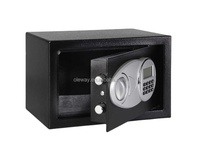 Caja Fuerte Electrónica de Fábrica para Dinero, Caja de Seguridad Digital con Cerradura de Teclado y Llave, Caja Fuerte de Acero para Oficina, Hogar, Hotel y Negocios