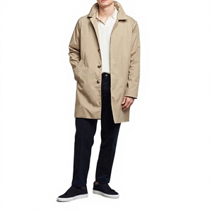 Manteau long unisexe Bearfit OEM 2025 en flanelle de laine écologique de haute qualité, coupe droite décontractée et ample pour l'automne et l'hiver - Product Image 3