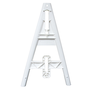รั้วกั้นฝูงชนแบบพกพา รั้วกั้นถนนพลาสติกแบบพับได้รูปตัวเอ - Product Image 2