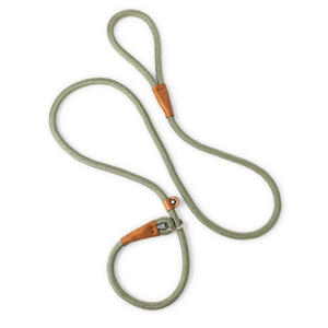 Gum Leaf Grüne Seil-Schlupfleine Hundeleine 12mm Nylon Verstellbare Schlupfleine für Hundetraining Spaziergänge Haustierzubehör - Product Image 3