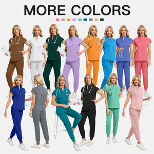 42024LW Rts Traje quirúrgico Mono Scrubs Uniformes Uniforme De Scrubs Medicos Scrubs Uniformes Conjuntos Enfermera Scrubs Uniformes - Product Image 2