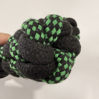Jouet pour chien en corde de coton tressée en forme de Y, en forme d'épi de maïs, pour la mastication et le nettoyage des dents, vente en gros
