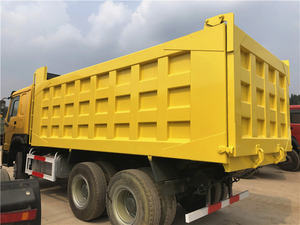 Howo <span class=keywords><strong>Tipper</strong></span> 40Ton 12 Roda <span class=keywords><strong>8X4</strong></span> Dumper <span class=keywords><strong>Hino</strong></span> Kapasitas Beban Truk Sampah Bekas dengan Trailer Penuh - Product Image 5
