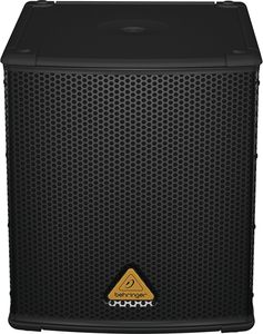 Subwoofer PA actif haute performance Behringer <span class=keywords><strong>EUROLIVE</strong></span> B1200D-PRO de 500 watts et 12 pouces avec crossover stéréo intégré - Product Image 5