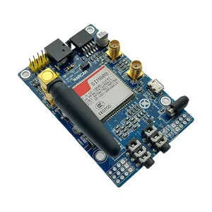 GPS anten ile SIM808 modülü GSM GPRS GPS geliştirme kurulu IPX