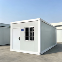 Maison conteneur démontable à montage facile, cabine de stockage préfabriquée pour entrepôt logistique