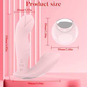 Slijten Afstandsbediening Zuigen Afstandsbediening Opladen Vibrerende Massager Volwassen Erotische Producten Groothandel Vrouwelijke Masturbator - Product Image 5