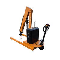 Mini-grue mobile électrique haute vitesse avec moteur, flèche mobile, acier au manganèse haute résistance, hauteur de levage 4m, garantie 1 an