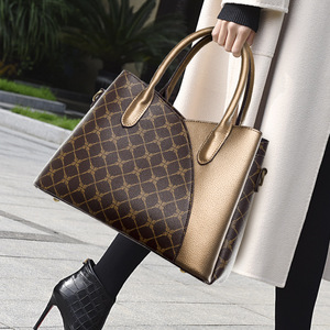 Bolso de Mano de Diseño de Lujo, Bolso de Hombro Cruzado de Moda para Mujer, Bolsos Tote de Gran Capacidad para Mujer - Product Image 1