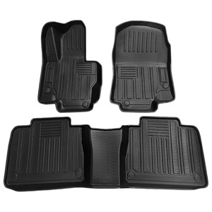 Alfombrillas de Lujo para Mercedes Benz <span class=keywords><strong>GLE</strong></span> <span class=keywords><strong>450</strong></span> 400e 350e 300d <span class=keywords><strong>4MATIC</strong></span> AMG 53 63 S W167 2019-2025 TPE 3D 5D, Revestimientos de Piso Impermeables - Product Image 1