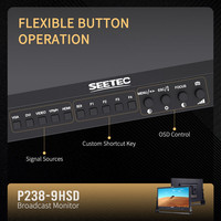 Moniteur de diffusion portable SEETEC P238-9HSD-CO 23,8'' IPS FHD 3G-SDI/4K avec haut-parleur intégré pour bureau OEM