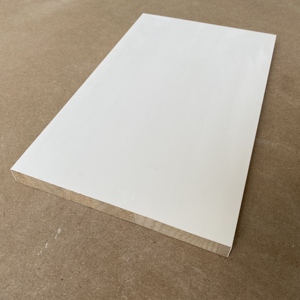 White Primed Molding S4S Board Radiata Pine S4S Wood Trim Board Flat Wood Board - Product Image 5