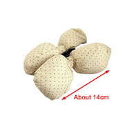 Jepit Rambut Polkadot Manis Gaya Korea, Jepit Rambut Pita Kapas Mewah, Jepit Rambut Kain Ukuran Besar Baru untuk Wanita, Custom