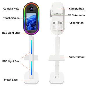 Портативная фотобудка с овальным сенсорным экраном - Product Image 2