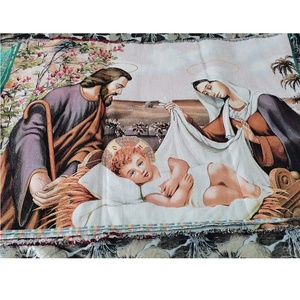 ผ้าแขวนผนังลายทิวทัศน์ทอแบบแจ็คการ์ด ขนาด 40x50 ซม. รับผลิตตามแบบสั่งทำ ขายส่ง - Product Image 6