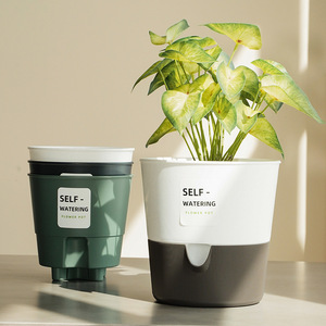 Macetas <span class=keywords><strong>de</strong></span> Plástico PP Ecológicas con Autorriego y Orificios <span class=keywords><strong>de</strong></span> Drenaje, Diseño Moderno para Interiores, Marca Pioneera - Product Image 2