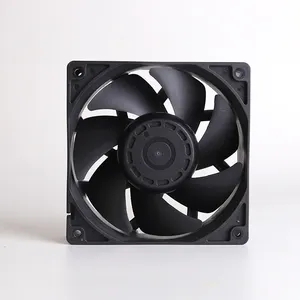 Ventilador de fluxo axial grande para PC, ventilador de refrigeração com economia de energia, 12v, 24v, 48v, 110v, 220v, 230v, ac, para armário de telecomunicações