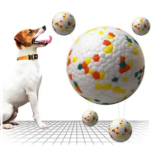 Factory Direct Selling Pet Bite Toy TPU Bites Dog Foam Toy Ball Puzzle Interactive Pet Toy