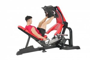 เครื่องกดขาแบบวางแผ่นน้ำหนัก QLI รุ่น QLP045 สำหรับใช้งานเชิงพาณิชย์ มุม 45 องศา โครงสร้างโลหะ สีตามสั่ง ปลอดภัย - Product Image 5