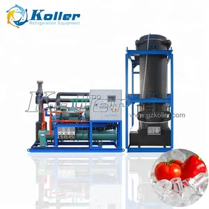 Ice Tube Maker Machine 10 Tons For Cylinder Ice For Human Consumption