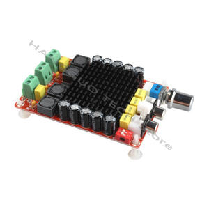 Carte d'amplificateur de puissance numérique haute performance XH-M510 TDA7498 2*100W, amplificateur de puissance automobile DC 14-34V - Product Image 2