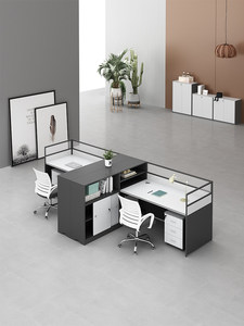 Cloisons <span class=keywords><strong>de</strong></span> bureau en panneaux <span class=keywords><strong>de</strong></span> bois pour bureaux <span class=keywords><strong>de</strong></span> personnel et <span class=keywords><strong>de</strong></span> finance, postes <span class=keywords><strong>de</strong></span> travail individuels pour 46 employés, et ensembles bureau-chaise pour deux personnes - Product Image 5
