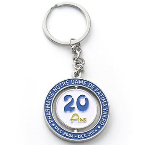 Llavero Metálico Giratorio de 360 Grados con Diseño Personalizado, Recuerdo de Auto, Regalo Promocional Novedoso - Product Image 3