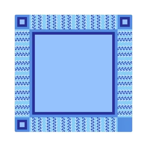 Tapete de Mahjong Americano con <span class=keywords><strong>Estrella</strong></span> de David y Paloma de Arte Folclórico, Base de Goma Antideslizante para Mesa de Juego - Product Image 4
