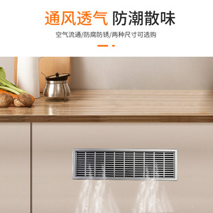 Grilles d'aération en plastique pour armoires, tiroirs, supports TV, installation facile, style moderne et simple, couvercles de ventilation - Product Image 3