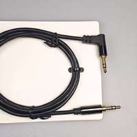 Cable de Audio Estéreo AUX de 3.5mm Macho a Macho con Revestimiento de Cobre para Teléfonos, Tabletas, Altavoces, Amplificadores y Automóviles