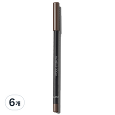1.8G di alta polvere per sopracciglia marrone Eyeliner per trucco minerale facile da usare 6 pezzi Set di sconto prezzo per acqua di sorgente in legno Ebroe - Product Image 1