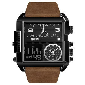 Montres-bracelets pour hommes de style sportif, analogiques et numériques, à grand cadran, en cuir, de marque <span class=keywords><strong>Skmei</strong></span> <span class=keywords><strong>1391</strong></span>, prix de gros, prix bas, Uhr - Product Image 5