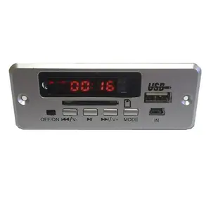 02cabt3.0 MP3 Decoder Board FM Displays 12V BT Talk WMA WAV Lossless Decoder 92*35