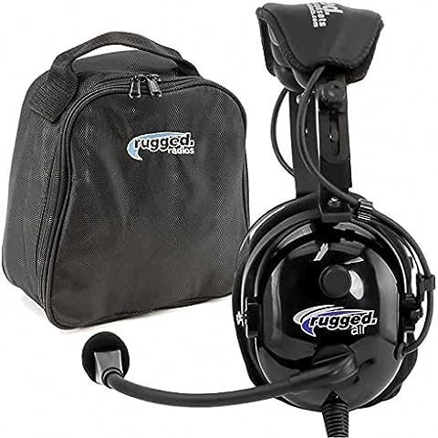 Aviation Instructor Pilot Headset Features Mono Stereo Compatibility Gel Ear Seals Backup ATC Push to Talk Free Yingni Model 065