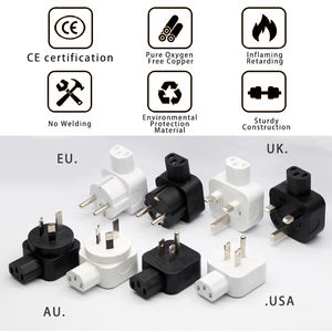 C13至英国英格兰标准3针公插头电源适配器工业插头 - Product Image 6